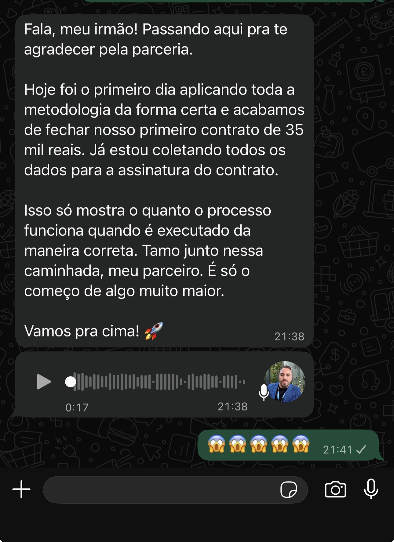 Depoimento real de aluno 2 do Desafio Mentor Day
