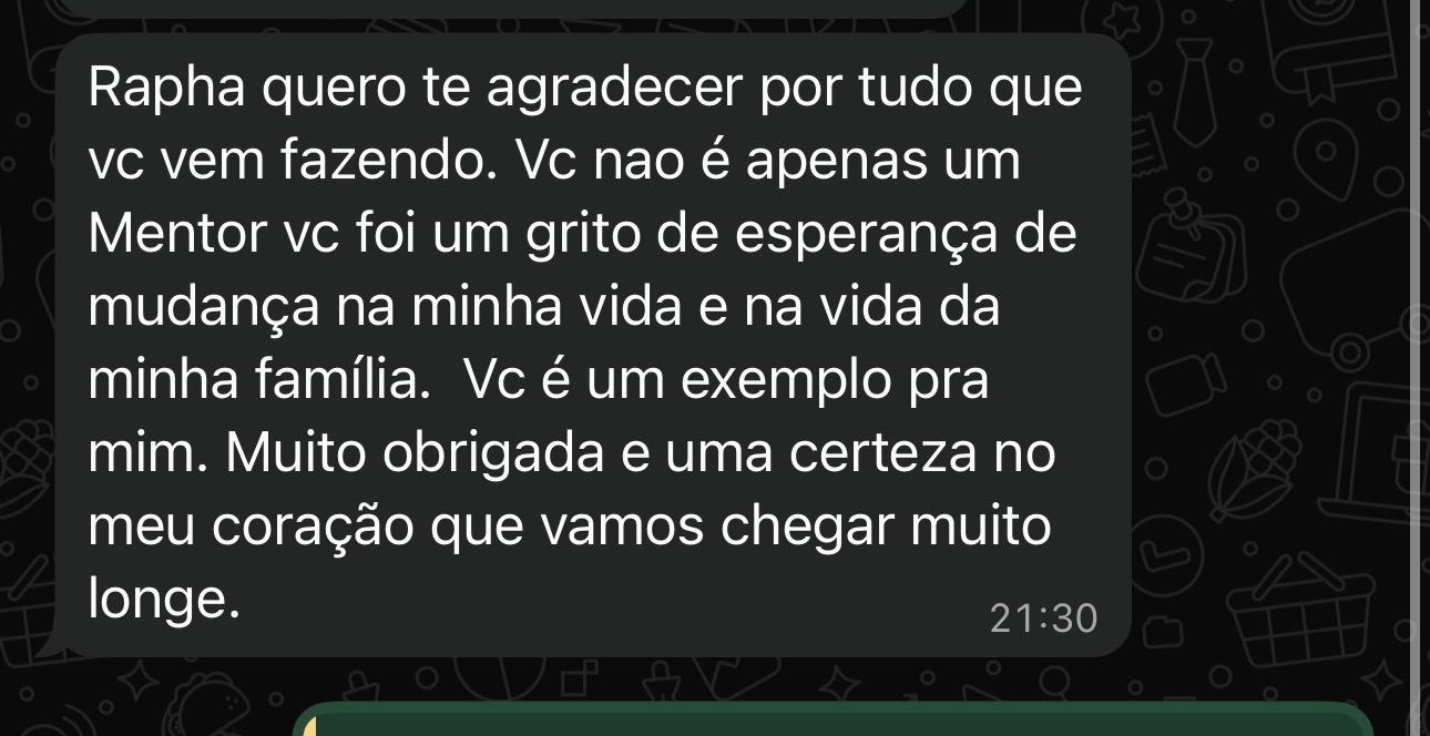 Depoimento real de aluno 5 do Desafio Mentor Day
